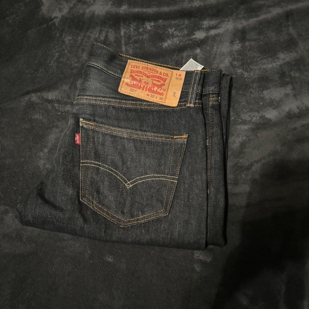 Levi’s 501 charcoal